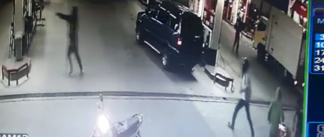 Pelaku penganiayaan terhadap karyawan SPBU Perintis samping UIM, ditangkap.