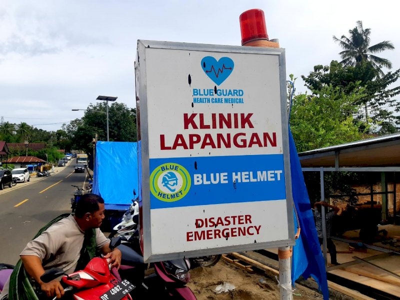 Selain Kirim Armada Pangan, Partai Gelora Indonesia Juga Dirikan Klinik Lapangan Buat Gempa Sulbar