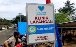 Selain Kirim Armada Pangan, Partai Gelora Indonesia Juga Dirikan Klinik Lapangan Buat Gempa Sulbar