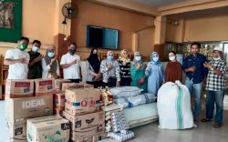 Peduli Bencana Sulbar, IKA Smapat Makassar 2003 Galang Bantuan