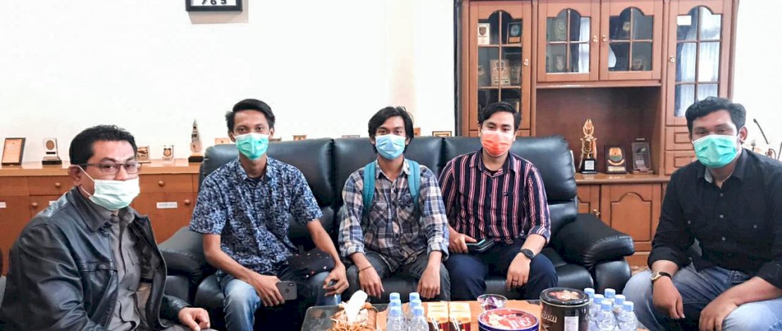 Keluhkan Fasilitas Lampu Jalan, KPMB Temui Ketua DPRD Pangkep 