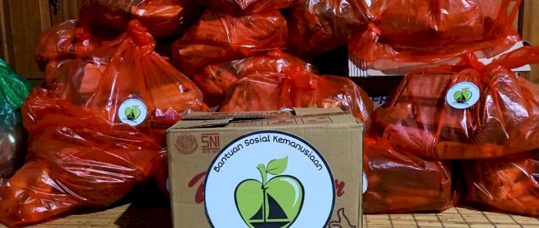 Penyaluran bantuan Formaster Sulselvar Malang untuk korban gempa Sulbar.