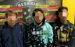 Nongkrong dengan Badik di Pinggang, Reskrim Polres Bulukumba Bekuk 3 Pemuda
