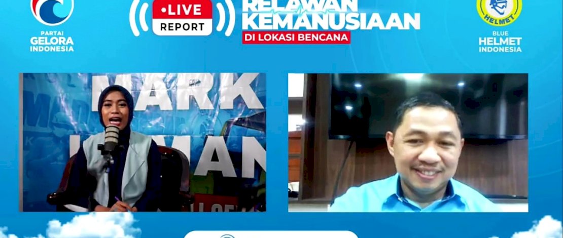 Live report Anis Matta dengan relawan kemanusiaan dari daerah bencana.