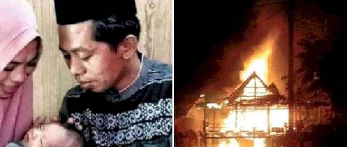 Tiga korban tewas dalam kebakaran di Jeneponto, Yusuf, istrinya, Ami Damayanti, serta putranya King Abd Soleh.