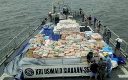 Ormas Laskar 99 Bawakaraeng Kirim Relawan, Bantu TNI AL Tangani Logistik Bencana Sulbar