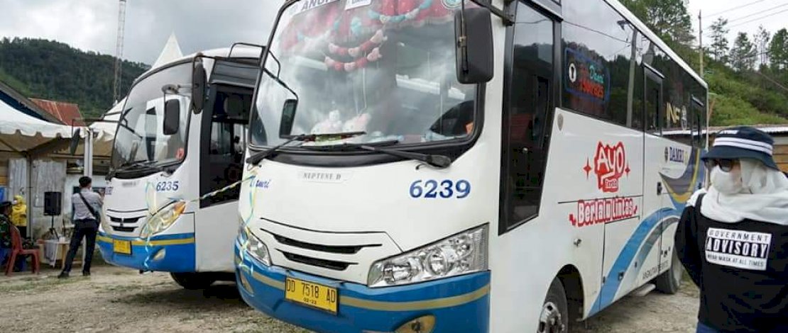 Angkutan Perintis DAMRI Juga Layani Trayek Malangke - Baebunta Selatan