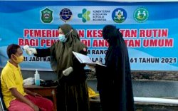 Dinkes dan Dishub Takalar Periksa Kesehatan Sopir Angkutan Umum