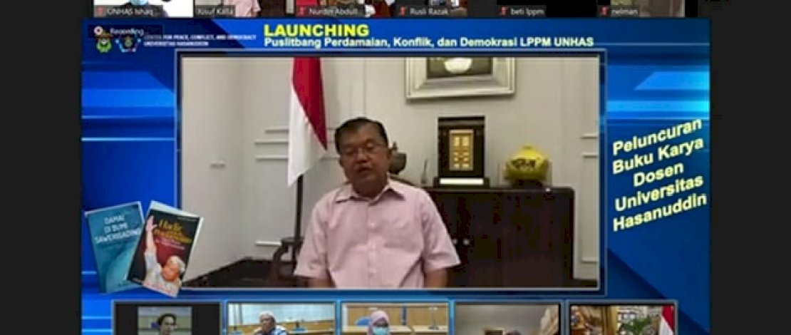 Nurdin Abdullah Dorong Unhas Riset Cara JK Jalankan Misi Perdamaian