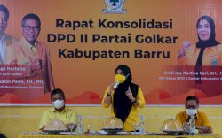 Jelang Musda, Andi Ina Pimpin Konsolidasi Partai Golkar Barru