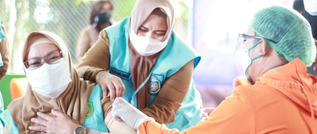 Usai&nbsp;Divaksin Corona, Kapolres Pareparen hingga Asisten I Mengaku Biasa Saja