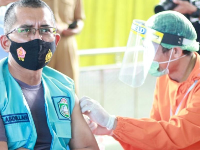 Empat Orang Tak Lolos Screening Vaksinasi