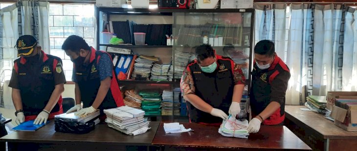 Kejari Geledah Kantor Disnaker Parepare