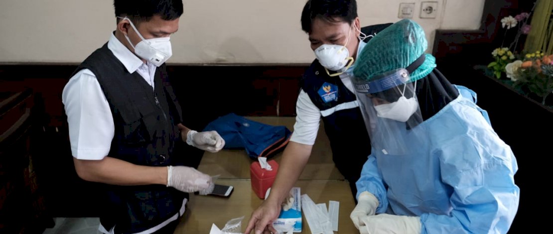 4 Pelanggar Protkes Jalani Rapid Antigen, 1 Orang Ditemukan Positif