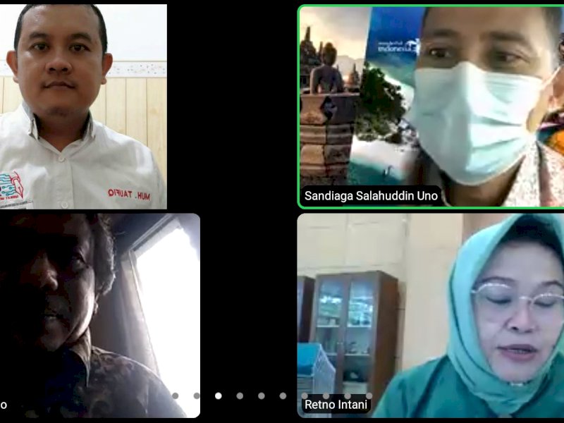 Sandiaga Salahudin Uno Ajak SMSI Bantu Kebangkitan Sektor Pariwisata