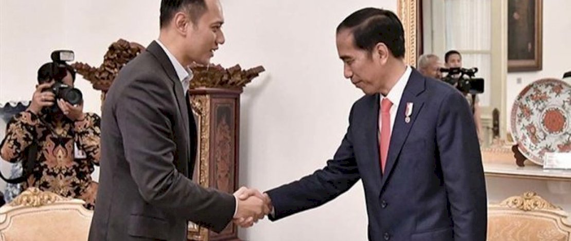 Presiden Jokowi dan Agus Harimurti Yudhoyono. IST