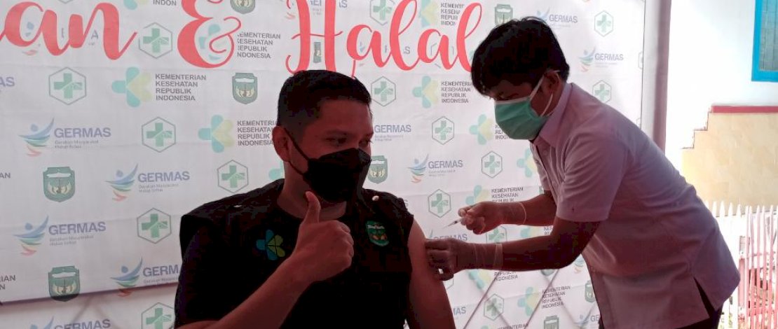 Usai Disuntik Vaksin Covid-19, Begini Penjelasan Ketua KNPI Sulsel