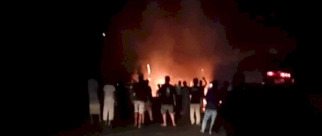 Lokasi kebarakan di Luwu.