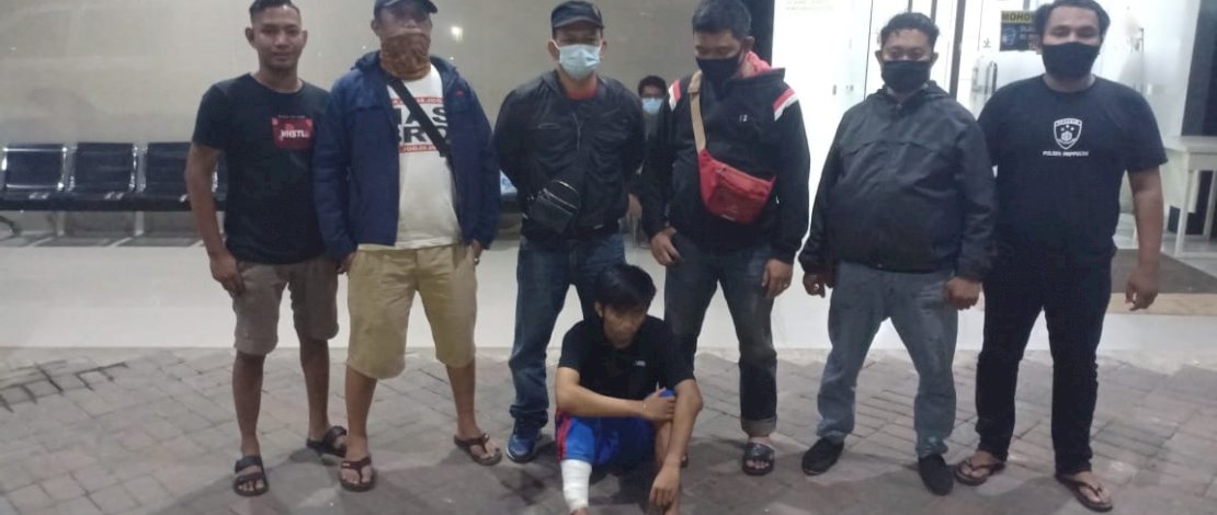 Melawan saat Pengembangan, Tersangka Pelaku Pembusuran Tukang Parkir di Hadiahi Timah Panas