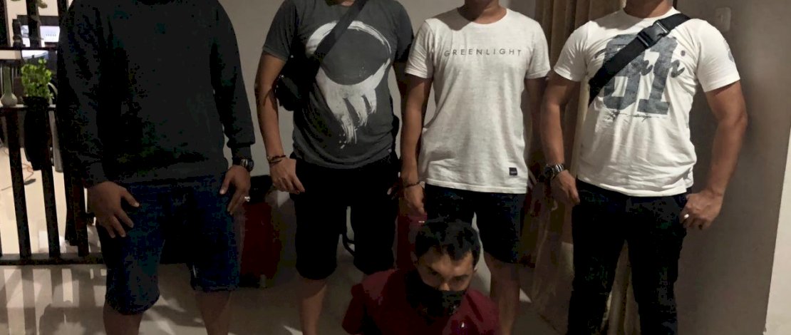 RD saat diciduk Resmob Polres Enrekang.