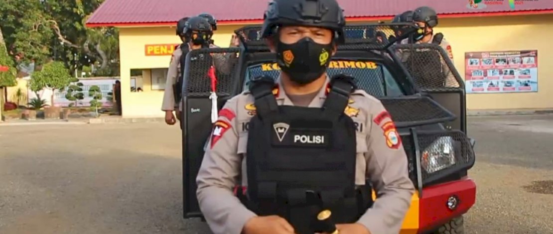 Komandan Batalyon (Danyon) C Pelopor Sat Brimob Polda Sulsel, Kompol Nur Ichsan