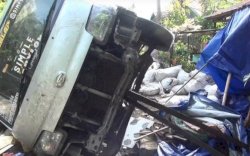 Pikap Seruduk Tenda Korban Gempa, Seorang Pengungsi Koma, Sopir Kabur