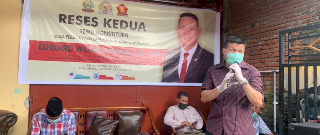 Anggota DPRD Sulawesi Selatan Edward Wijaya Horas