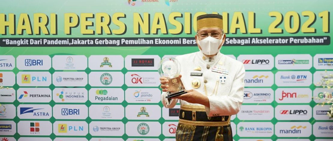 Perayaan HPN 2021, Wali kota Parepare Terima Penghargaan dari PWI Pusat Perayaan HPN 2021, Wali kota Parepare Terima Penghargaan dari PWI Pusat
