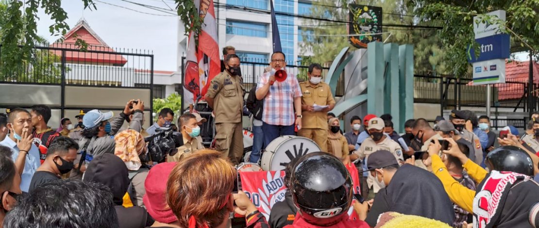 Ni'matullah Tegaskan Komitmen DPRD Sulsel Kawal Pembangunan Stadion Mattoanging