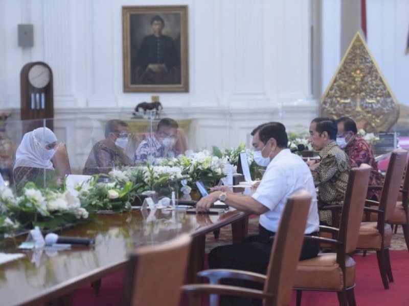 Jokowi Puji Penanganan Covid-19 dan Ekonomi di Sulsel