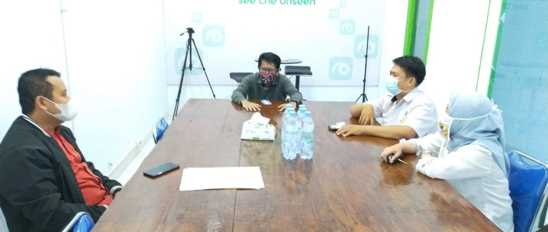 Suasana kunjungan phial BRSAMPK Makassar, Kamis (11/2/2021)