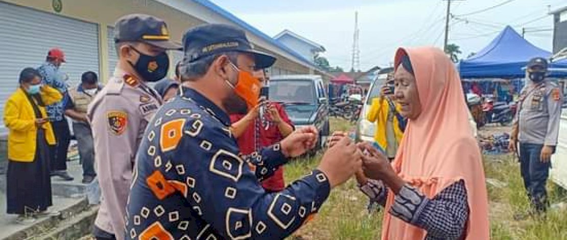 Sultan Sosialisasi Masif Protokol Kesehatan 5M