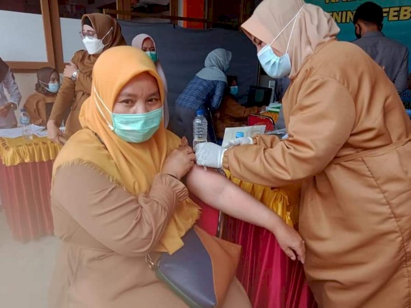 Surat Edaran Kemenkes Terbit, 411 Nakes di Luwu Utara Akan Lakukan Vaksinasi Susulan