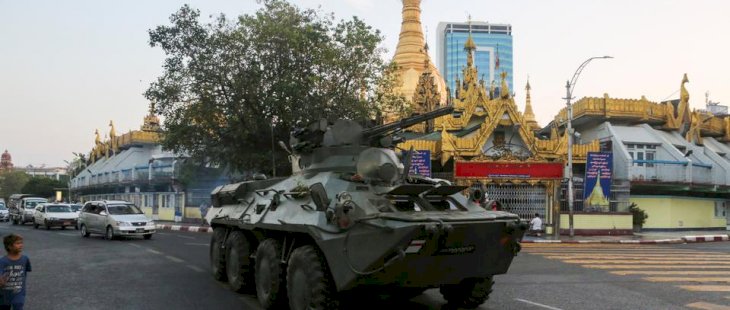 Layanan Internet di Myanmar Ditutup