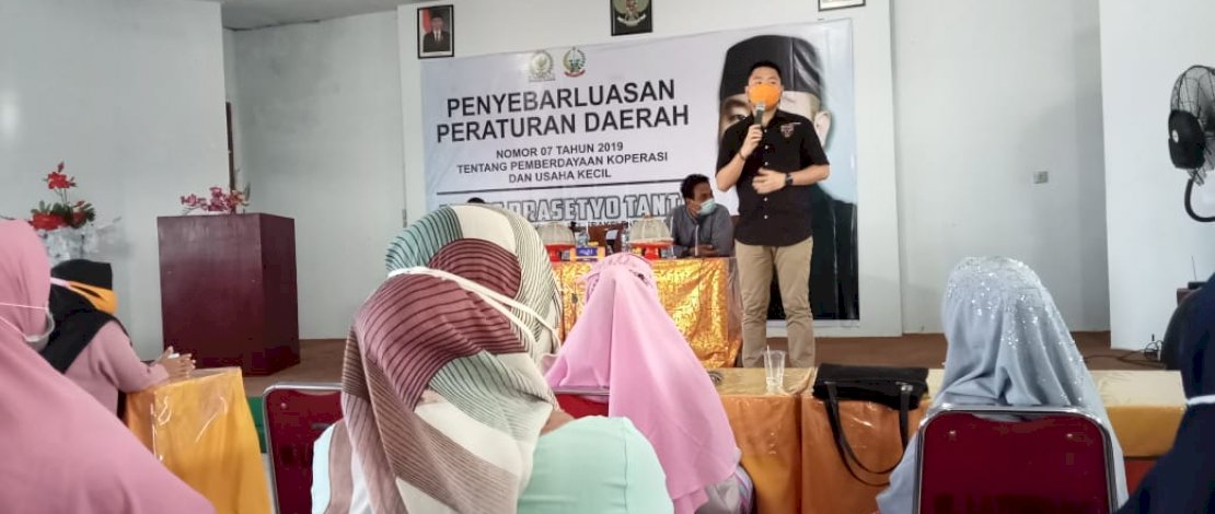 APT Sebarluaskan Perda Pemberdayaan Koperasi dan Usaha Kecil di Mariso