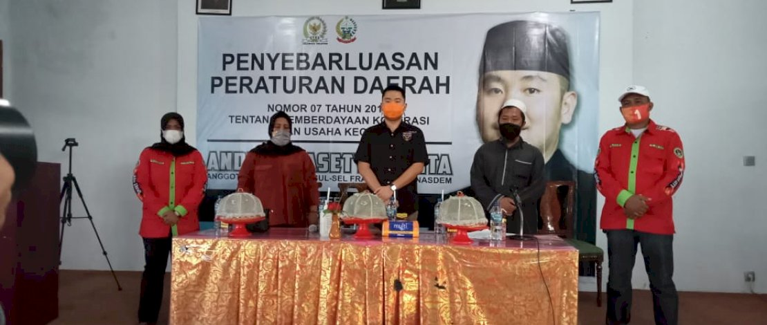 APT Sebarluaskan Perda Pemberdayaan Koperasi dan Usaha Kecil di Mariso