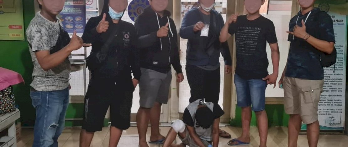 Jida saat dibekuk anggota Satres Narkoba Polres Pinrang.