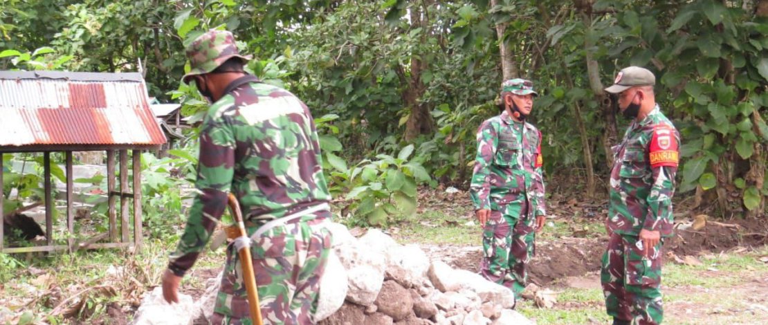 Material drainase sudah didrop di lokasi, Kecamatan Bacukiki Barat, Parepare.