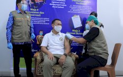 Usai Divaksin Kedua, Bupati Takalar Ajak Warga Sukseskan Program Vaksin Covid 19