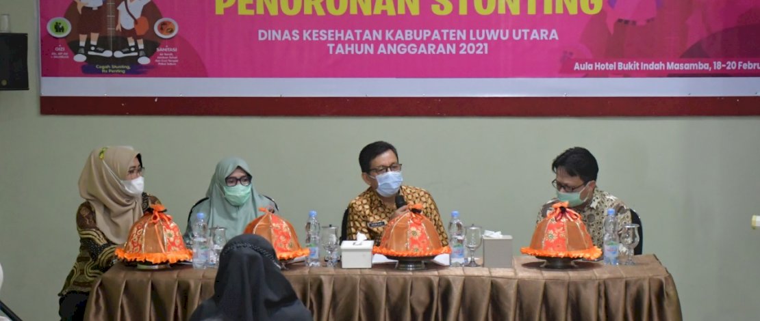 Menggembirakan, Angka Stunting di Luwu Utara Terus Menurun. Kini Hanya 19,65%