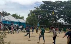 Mahasiswa di Polman Bentrok, Belasan Terluka