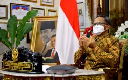 Jusuf Kalla - Nurdin Abdullah Hadiri Tudang Sipulung Virtual Dies Natalis ke-60 FISIP Unhas
