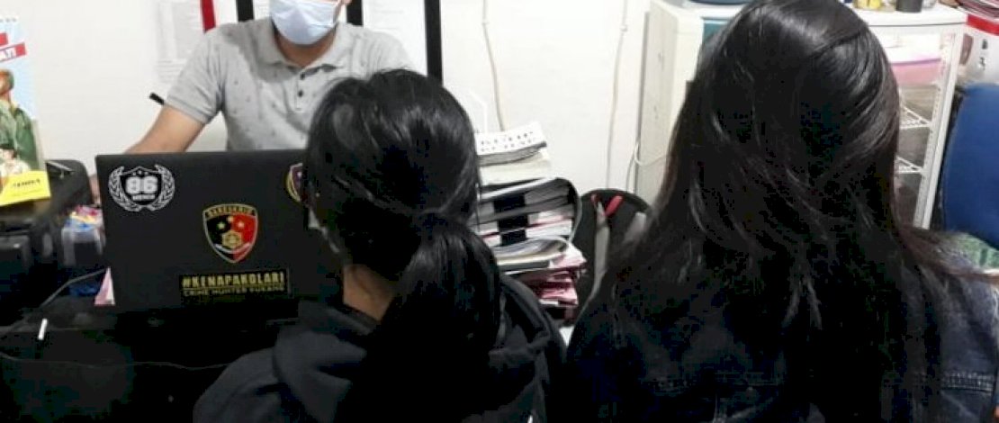 Dua wanita yang diamanten di Vida View diperiksa polisi. IST