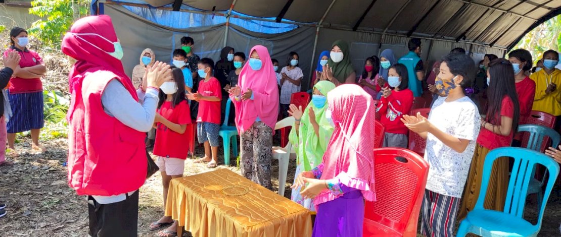 BRSAMPK Toddopuli Serahkan Bantuan ATENSI Untuk Korban Bencana di Luwu