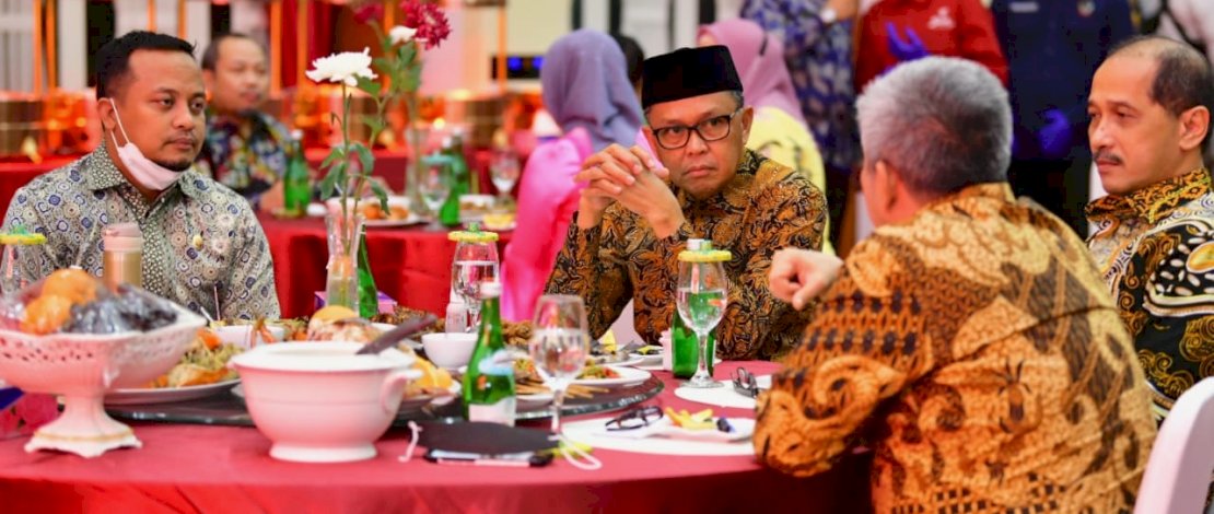 Di Depan Kajati Baru, Nurdin Abdullah Puji Wagub Andi Sudirman Sulaiman