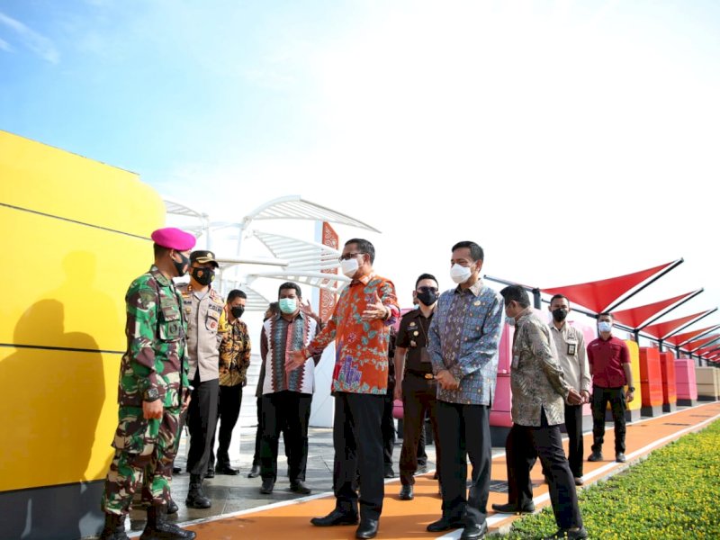 Ampi Theater di Resmikan, PJ Wali Kota Makassar Harap Genjot Perekonomian