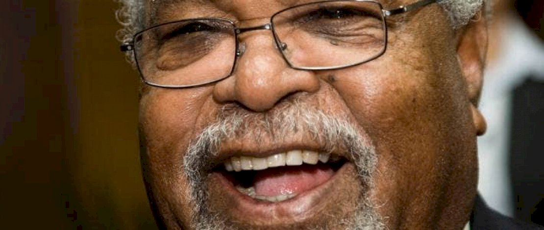 Foto Michael Somare diambil pada tahun 2010 (MARTY MELVILLE / NZPA) 