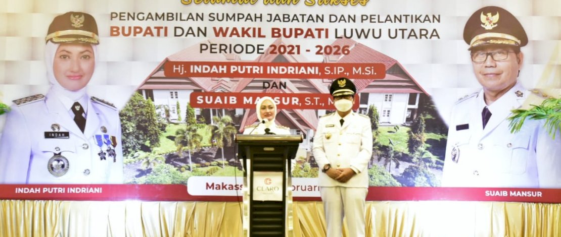 Pidato Perdana Usai Dilantik, IDP: Kita Bergandengan Tangan untuk Kemajuan Lutra