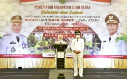 Pidato Perdana Usai Dilantik, IDP: Kita Bergandengan Tangan untuk Kemajuan Lutra