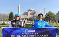 Berikan Ucapan Selamat dari Kota Istanbul, Ini Harapan Pengurus Gelora Makassar Untuk DP-Fatma